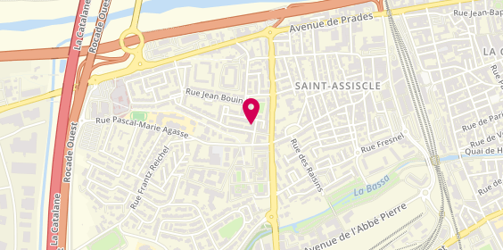 Plan de Eric Sylvestre Ambulances Vsl Perpignan, 9 Rue Yves du Manoir, 66000 Perpignan