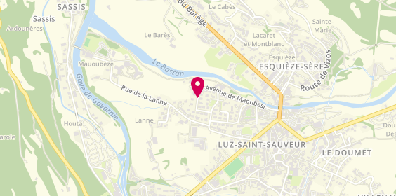 Plan de Ambulances Taxi Caussieu, 8 Rue Carolins, 65120 Luz-Saint-Sauveur