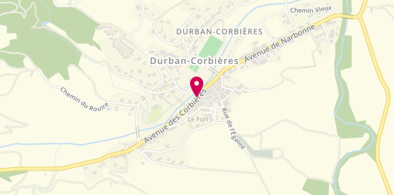 Plan de Jp Gaubert et Fils, 29 Avenue des Corbieres, 11360 Durban-Corbières