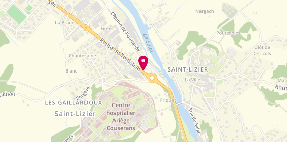 Plan de Ambulances Couserannaises, 4 Route Toulouse, 09190 Saint-Lizier