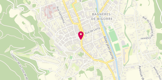 Plan de Ambulance Pomes, 2 Rue de la Fontaine, 65200 Bagnères-de-Bigorre