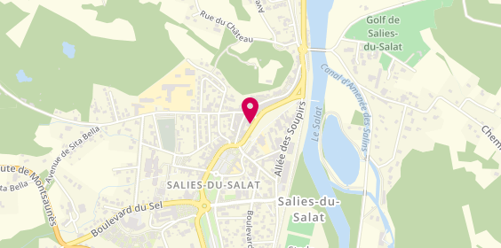 Plan de Ambulances Pyrenees Services, 15 Boulevard Jean Jaurès, 31260 Salies-du-Salat
