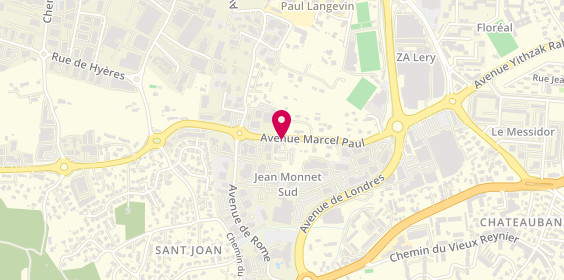 Plan de Le Trefle, 620 Avenue Marcel Paul, 83500 La Seyne-sur-Mer