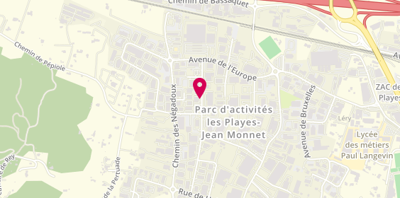 Plan de Ambulaces Ariane 83, 120 Rue du Commerce, 83140 Six-Fours-les-Plages