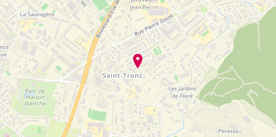 Plan de SAS Ambulances Sainte Marguerite, 156 Rue François Mauriac, 13010 Marseille