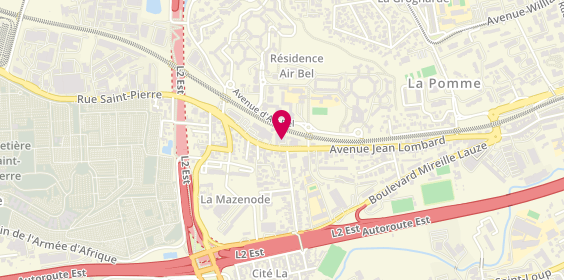 Plan de Groupe France Ambulance, 39 avenue Jean Lombard, 13011 Marseille