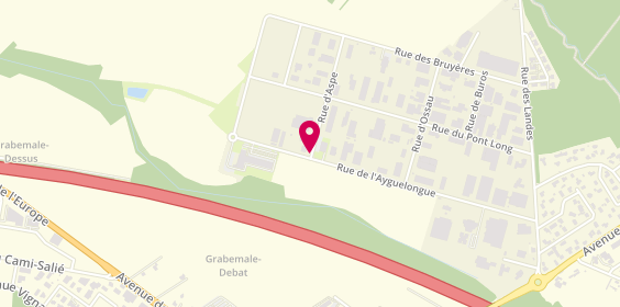 Plan de Keolis Santé Nouvelle Aquitaine Sud, Jussieu Secours
9 Rue d'Aspé zone industrielle Berlanne, 64160 Morlaàs