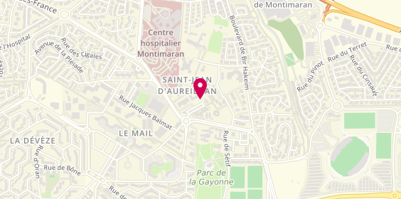Plan de Ambulances Azur Paramedical, 11 Bis Rue du Docteur Fleming, 34500 Béziers