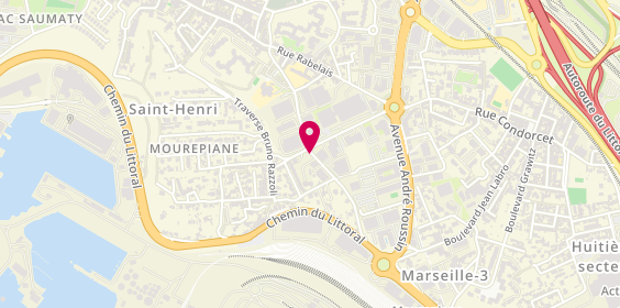 Plan de Ambulances la Joliette, 25 Chemin Saint Henri, 13016 Marseille