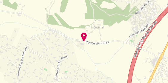 Plan de La Mimetaine - Transports Urgents et Medicalises, 967 Route Calas, 13320 Bouc-Bel-Air