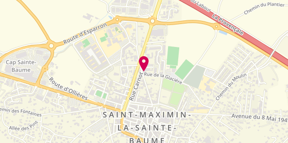 Plan de Sotramvar, 20 Rue des Poilus, 83470 Saint-Maximin-la-Sainte-Baume