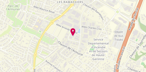 Plan de Ambulances Zanghieri, 6 Rue Olympe de Gouges, 31770 Colomiers