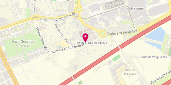 Plan de Ambulance Abri, 194 Avenue Nina Simone, 34960 Montpellier