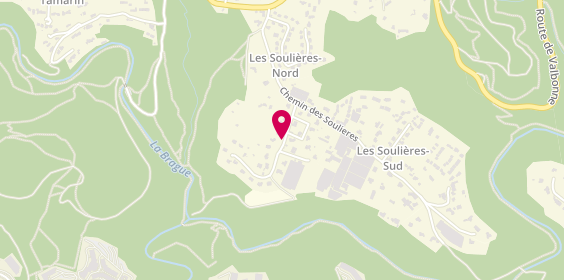 Plan de Ambulance Biotoises, 21 Jardin des Soulieres
388 Chemin des Soulieres, 06410 Biot