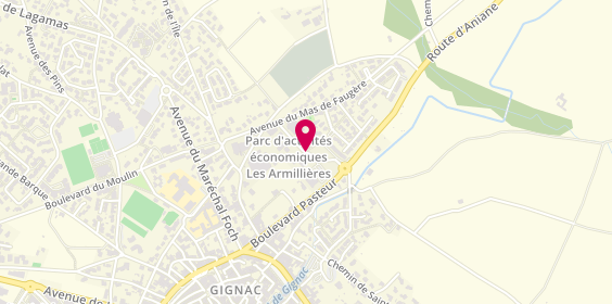 Plan de Ambulance Gignacoise, 10 Zone Artisanale des Armillières, 34150 Gignac
