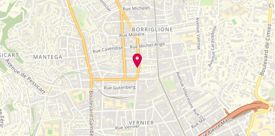 Plan de Ambulance Les Sources, 5 Rue Theodore Banville, 06100 Nice