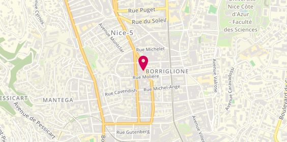 Plan de SARL Ambulances Kalliste, le Petit Trianon
35 Rue Théodore de Banville, 06100 Nice