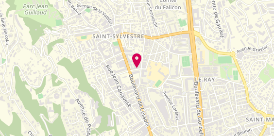Plan de Ambulances Galaxy, 30 avenue Jean Sébastien Barès, 06300 Nice