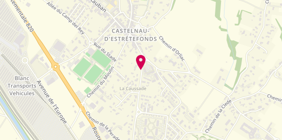 Plan de Castelnau Ambulances, 11 Avenue de Toulouse, 31620 Castelnau-d'Estrétefonds