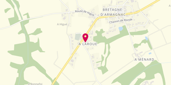 Plan de Ambulances Gers-Armagnac, A Laroue, 32800 Bretagne-d'Armagnac