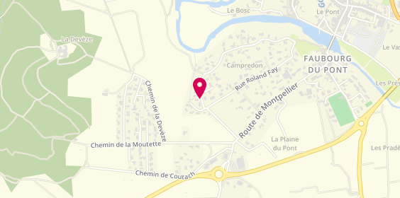 Plan de Quiss'Ambulance, 251 Chemin Campredon, 30260 Quissac