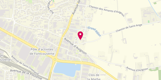 Plan de Aaa Ambulance, 55 Chemin de Saint Ange, 84140 Avignon