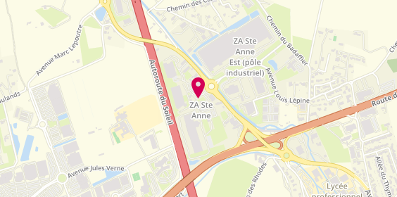 Plan de Alliance Ambulances, Zone Saint Anne Local N2
77 Chemin des Peupliers, 84700 Sorgues