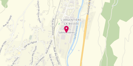 Plan de Les Ambulances du Fournel, Zone Artisanale Sablonnières, 05120 L'Argentière-la-Bessée