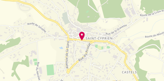 Plan de Ambulances Cypriotes, Rue Gambetta, 24220 Saint-Cyprien