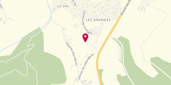 Plan de Ambulances et Taxis de la Chataigneraie, Lieu-Dit Granges, 15130 Arpajon-sur-Cère