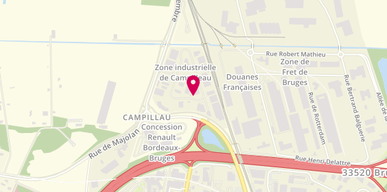 Plan de Ambulances Secours 33, 17 Rue Campilleau, 33520 Bruges