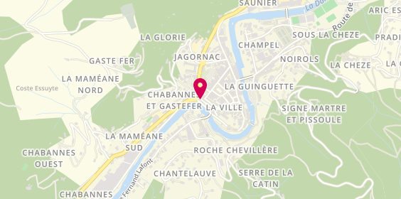 Plan de Ambulance des Boutières, Place du Serre, 07160 Le Cheylard