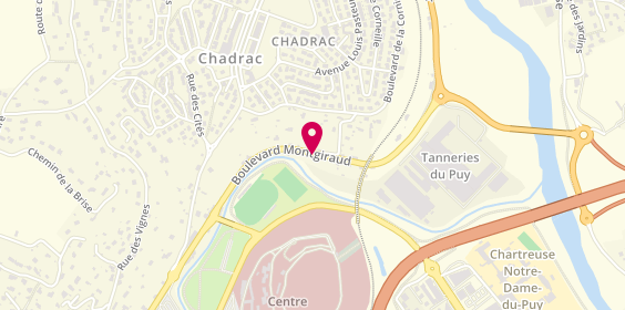 Plan de Alti Ambulances Chadrac, 9 Boulevard Montgiraud, 43770 Chadrac