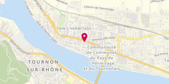 Plan de Taxis de la Gare, 90 avenue Jean Jaurès, 26600 Tain-l'Hermitage