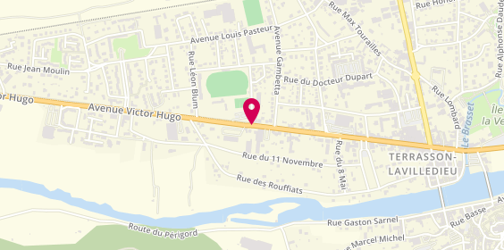 Plan de Dordogne Ambulances, 89 Avenue Victor Hugo, 24120 Terrasson-Lavilledieu