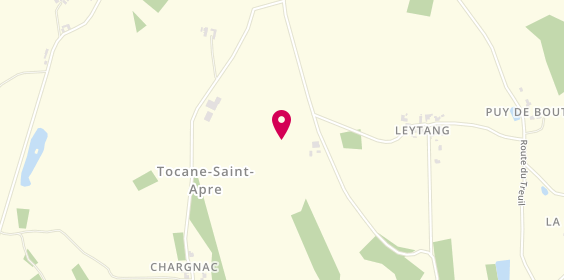 Plan de Ambulances Taxis Ginestie, 7 Route de Royan, 24350 Tocane-Saint-Apre