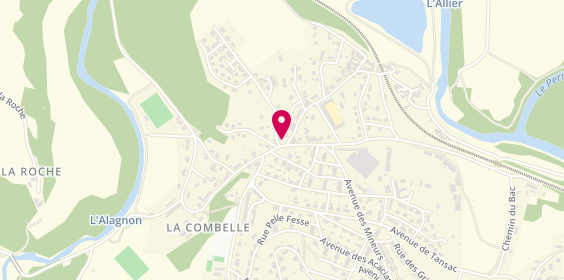 Plan de Ambulances Vsl Taxis Leo Sauvadet, 1 Rue Germinal, 63570 Auzat-la-Combelle