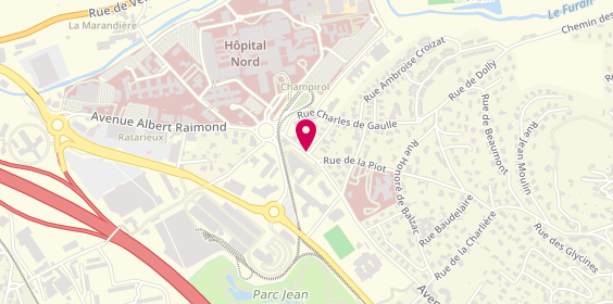 Plan de Ambulances Saint Etienne Assistance, 100 Bis Avenue Albert Raimond, 42270 Saint-Priest-en-Jarez