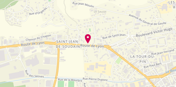 Plan de Ambulances Turripinoises, 210 Route Lyon, 38110 Saint-Jean-de-Soudain