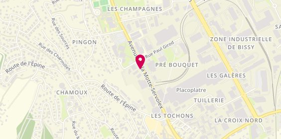 Plan de Challes Ambulances - Chall'taxis, 62 Rue Lavoisier, 73000 Chambéry