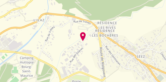 Plan de Ambulances Les Danaïdes, 9 Bis Rue des Glieres, 73700 Séez