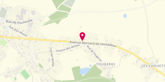Plan de Rannoux-Barbier, 21 avenue Bernard de Ventadour, 87150 Oradour-sur-Vayres
