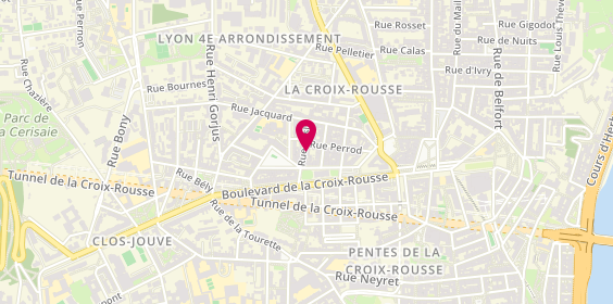 Plan de Ambulances Croix Roussiennes, 6 Rue d'Isly, 69004 Lyon