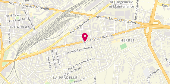 Plan de Ambulances du Soleil, 110 Rue Anatole France, 63000 Clermont-Ferrand