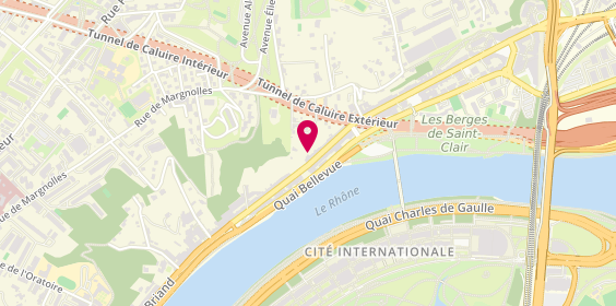 Plan de Mondial Ambulances, 45 Grande Rue de Saint Clair, 69300 Caluire-et-Cuire