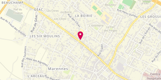 Plan de Ambulances J Raoulx, 156 Rue Georges Clemenceau, 17320 Marennes