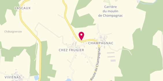 Plan de DOUTEAU Peggy, 12 Route Champagnac, 87600 Rochechouart