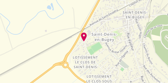 Plan de Pro Med 01, 41 Rue de la République, 01500 Saint-Denis-en-Bugey