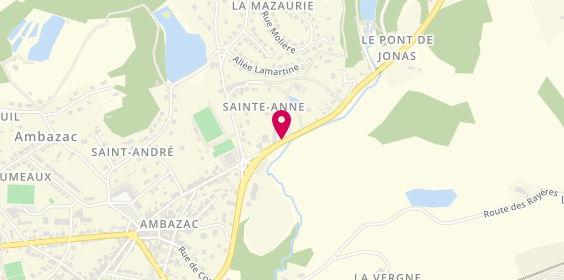 Plan de Europ'Ambulances, 57 Avenue Général de Gaulle, 87240 Ambazac