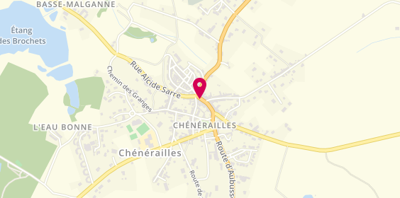 Plan de Ambulances Millerot, 14 Grande Rue, 23130 Chénérailles